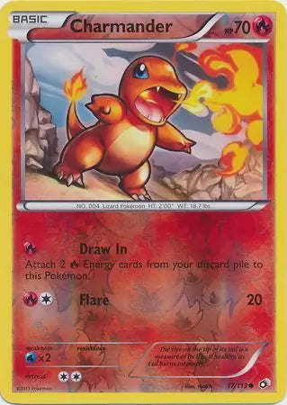 Legendary Treasures Charmander #17/113 reverse holo