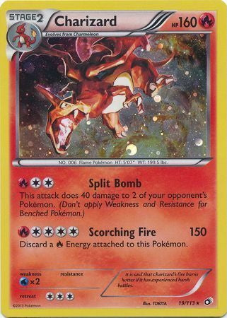 Legendary Treasures Cosmos Holo Charizard #19/113