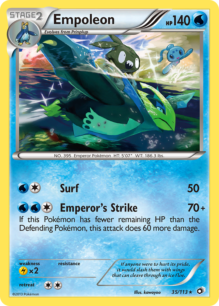 Legendary Treasures Empoleon #35/113