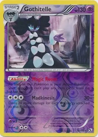 Legendary Treasures Gothitelle #72/113 reverse holo