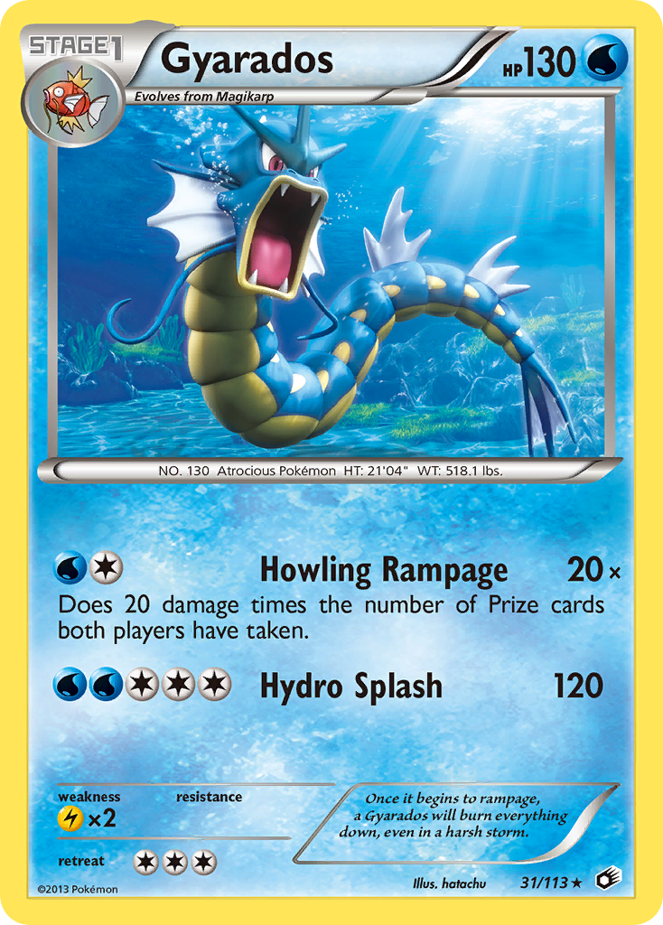 Legendary Treasures Gyarados #31/113