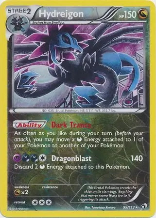 Legendary Treasures Hydreigon #99/113 reverse holo