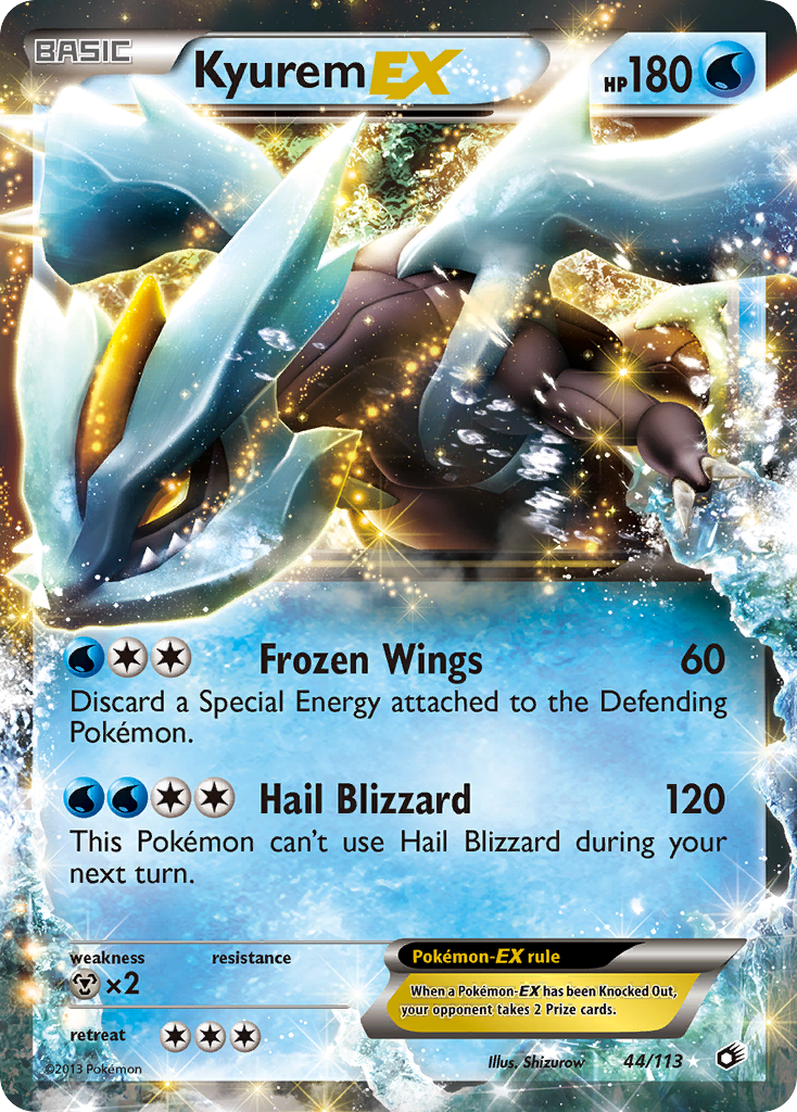 Legendary Treasures Kyurem EX #44/113