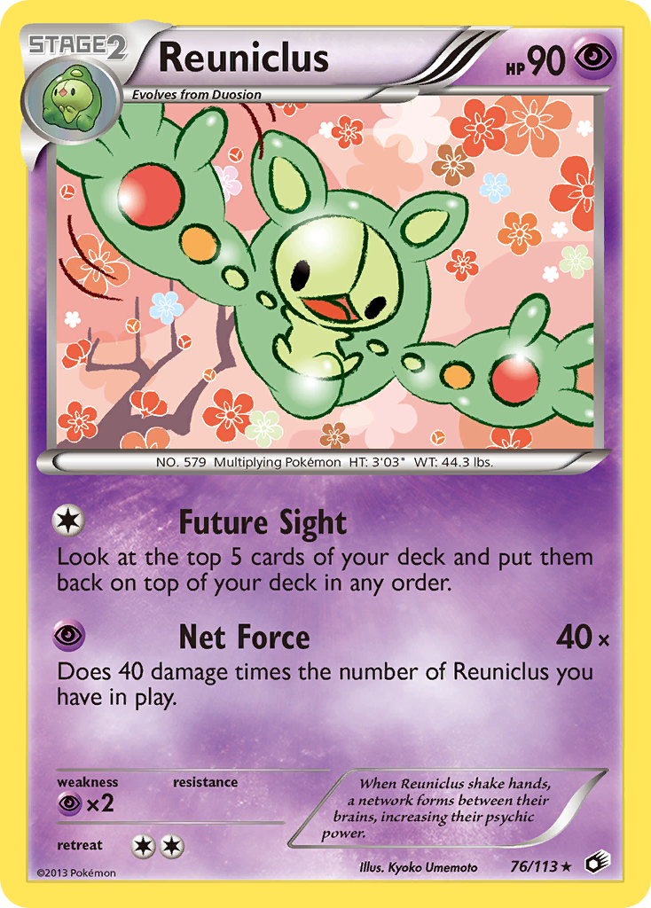 Legendary Treasures Reuniclus #76/113