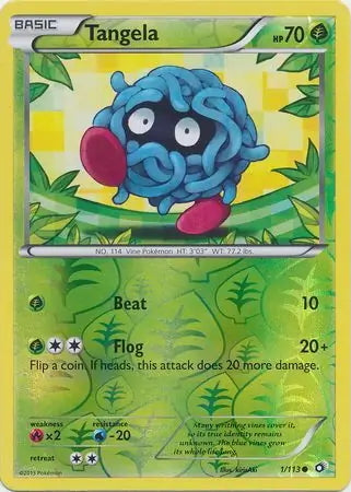 Legendary Treasures Tangela #1/113 reverse holo