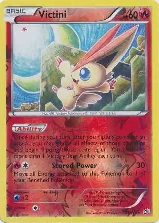 Legendary Treasures Victini #23/113 reverse holo