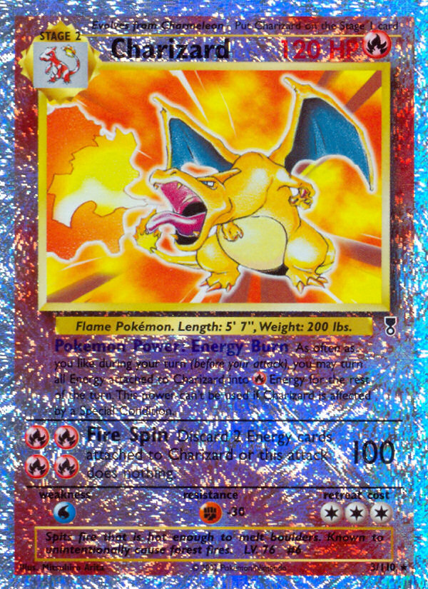 Legendary Collection Charizard 3/110 Reverse Holo Pokémon kaart