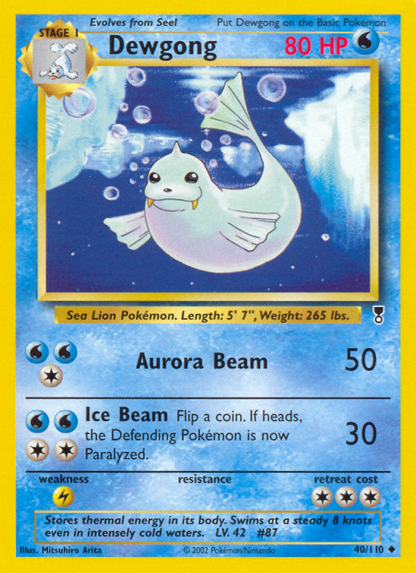 Legendary collection Dewgong #40/110