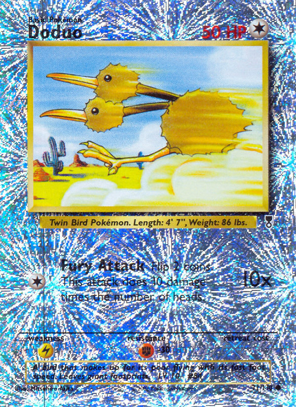Legendary collection Doduo #71/110 reverse holo