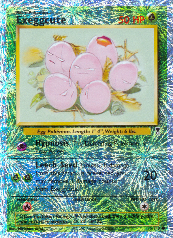 Legendary collection Exeggcute #75/110 reverse holo