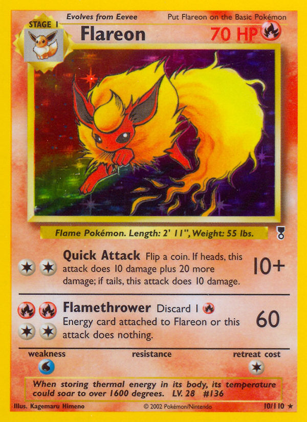 Legendary collection Flareon #10/110