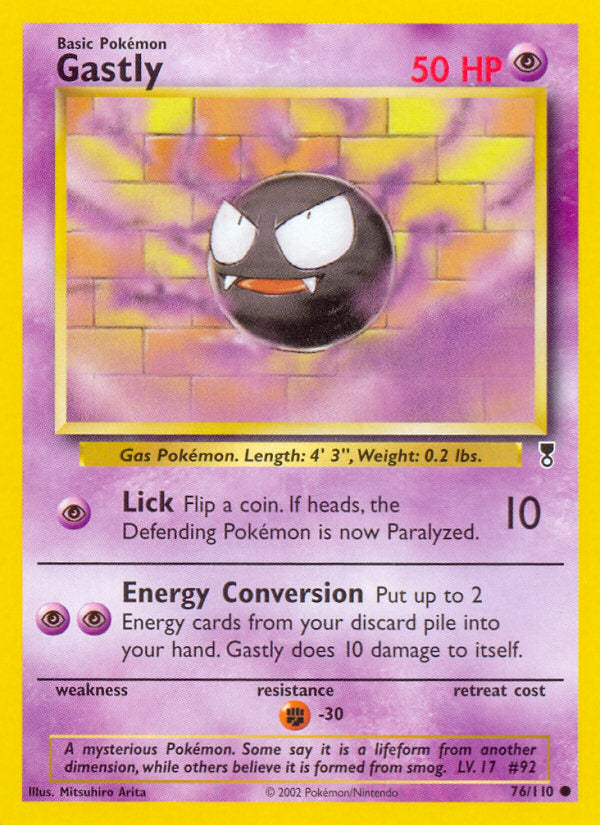 Legendary collection Gastly #76/110