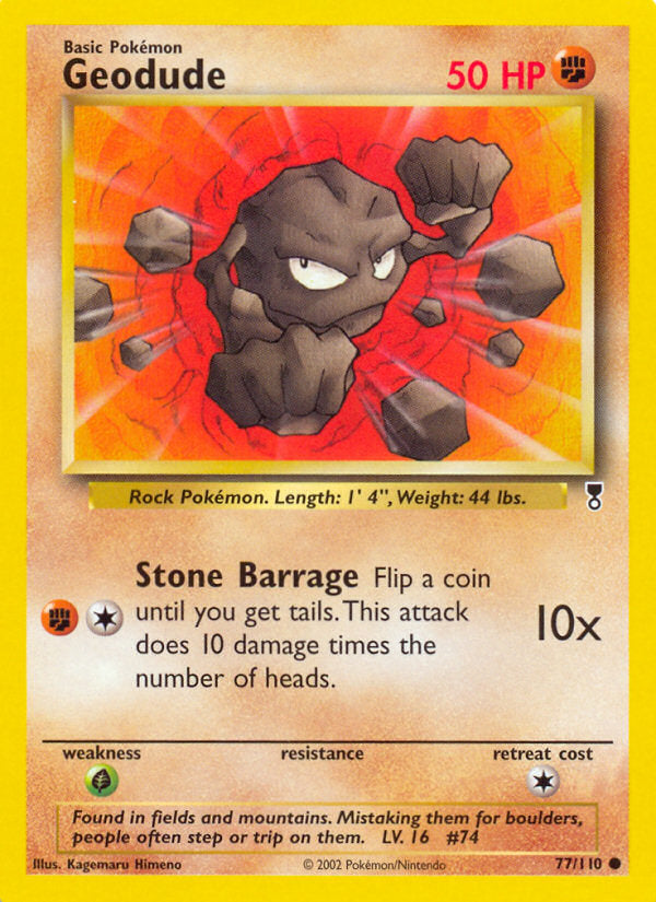Legendary collection Geodude #77/110