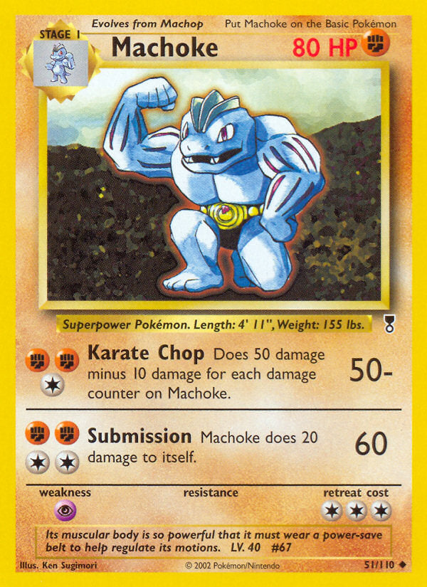 Legendary collection Machoke #51/110