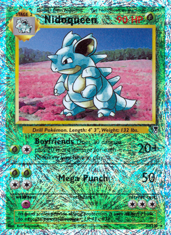 Legendary collection Nidoqueen #32/110 reverse holo