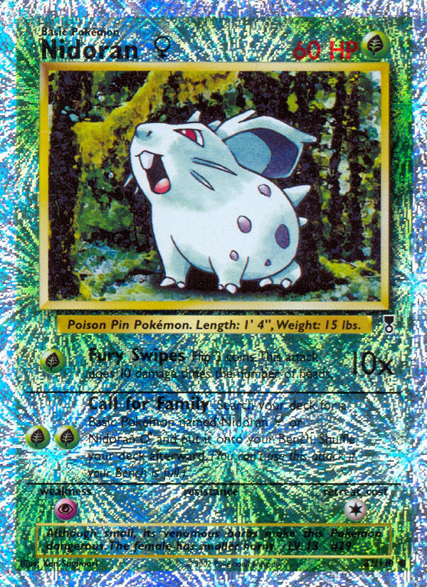 Legendary collection Nidoran ♀ #82/110 reverse holo