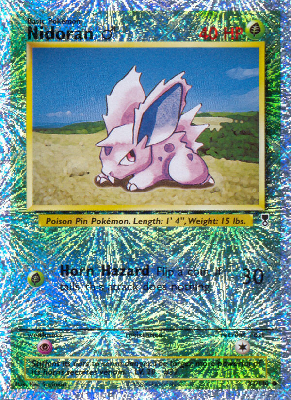 Legendary collection Nidoran♂ #83/110 reverse holo