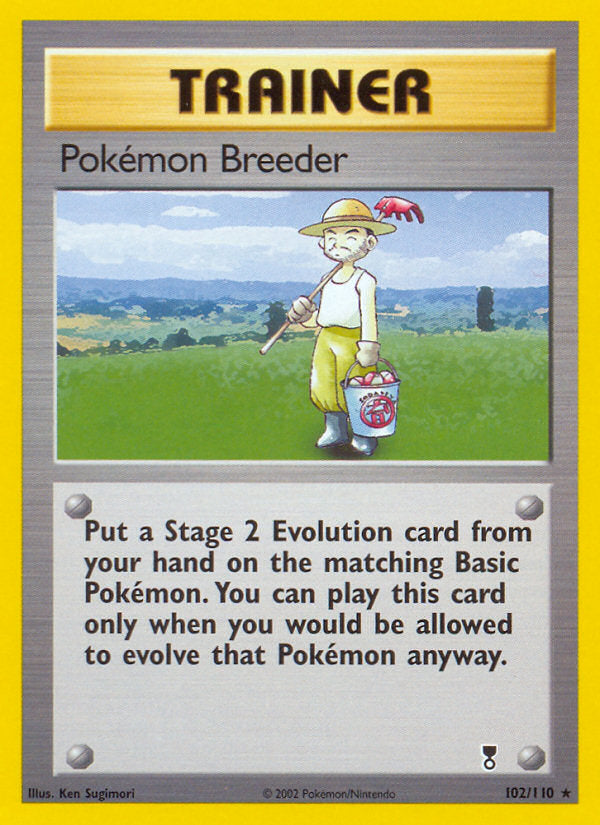 Legendary collection Pokémon Breeder #102/110