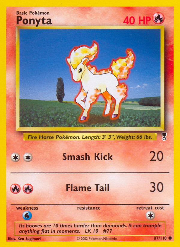 Legendary collection Ponyta #87/110