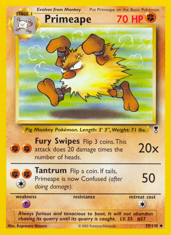 Legendary collection Primeape #59/110