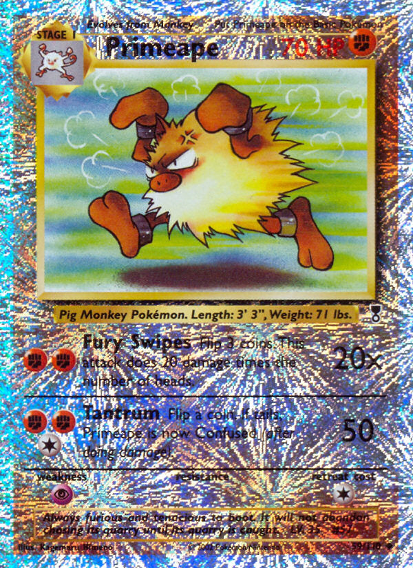 Legendary collection Primeape #59/110 reverse holo