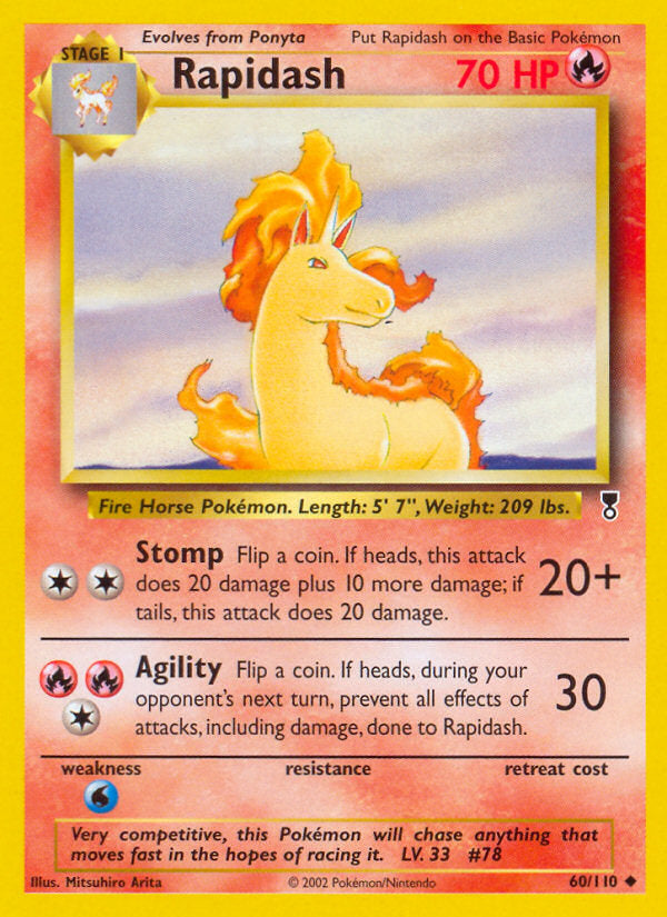 Legendary collection Rapidash #60/110