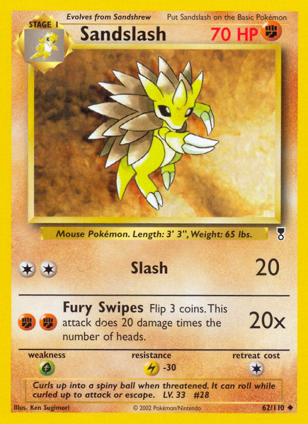 Legendary collection Sandslash #62/110