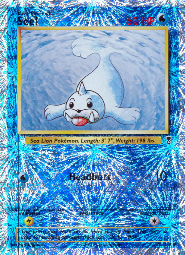 Legendary collection Seel #92/110 reverse holo