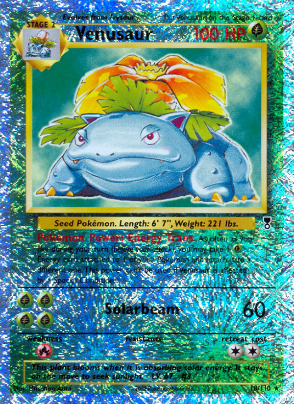 Legendary collection Venusaur #18/110 reverse holo