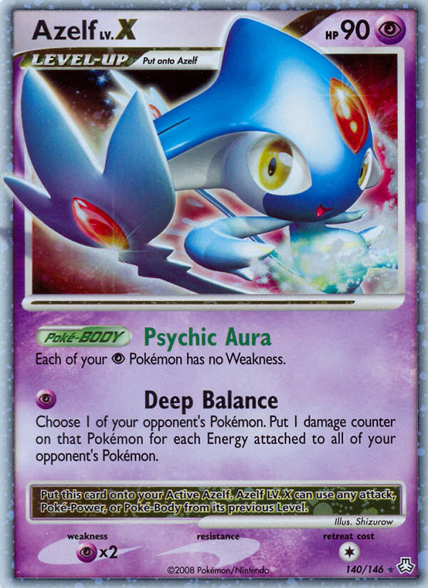 Legends Awakened Azelf LV. X #140/146
