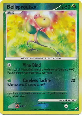 Legends Awakened Bellsprout #85/146 reverse holo
