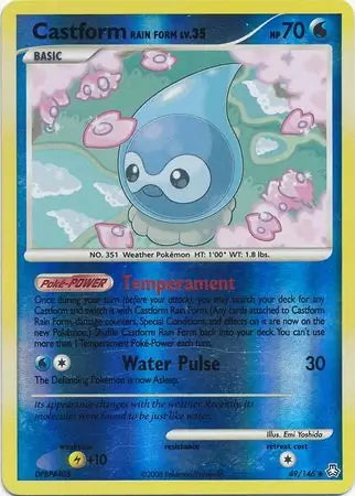 Legends Awakened Castform Rain Form #49/146 reverse holo
