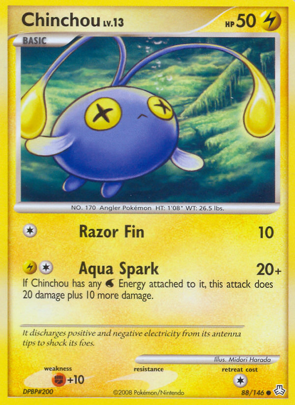 Legends Awakened Chinchou #88/146