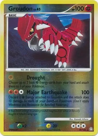 Legends Awakened Groudon #29/146 reverse holo