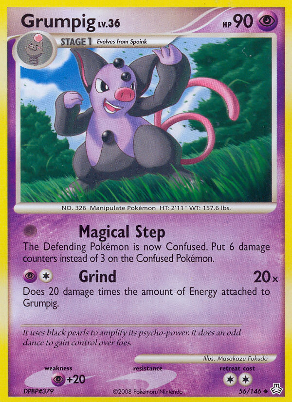 Legends Awakened Grumpig #56/146