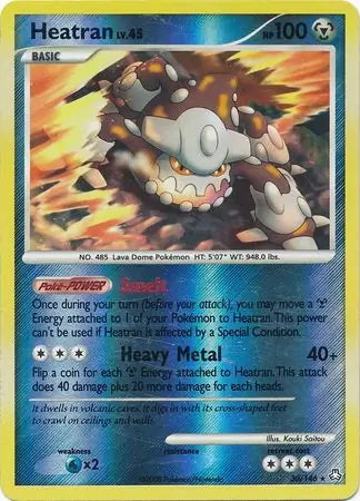 Legends Awakened Heatran #30/146 reverse holo