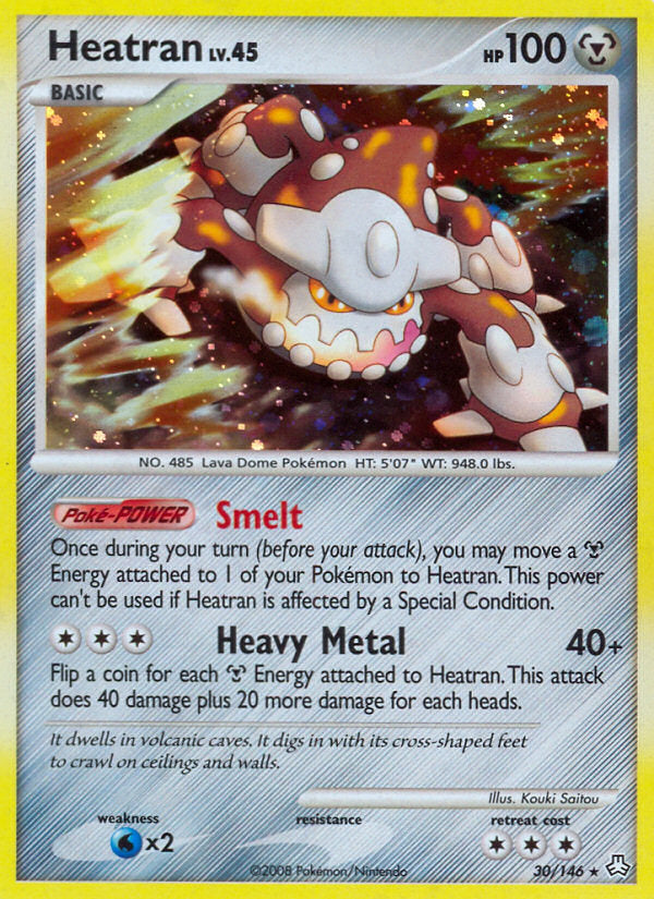 Legends Awakened Holo Heatran #30/146