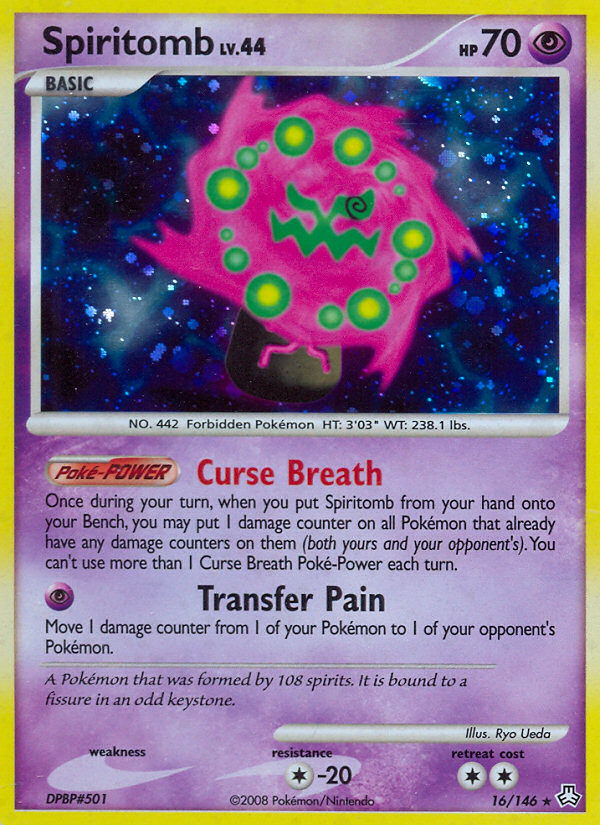 Legends Awakened Holo Spiritomb #16/146