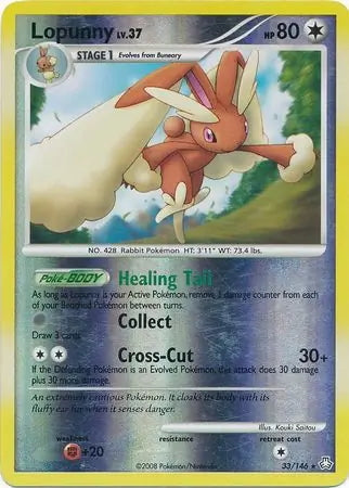 Legends Awakened Lopunny #33/146 reverse holo