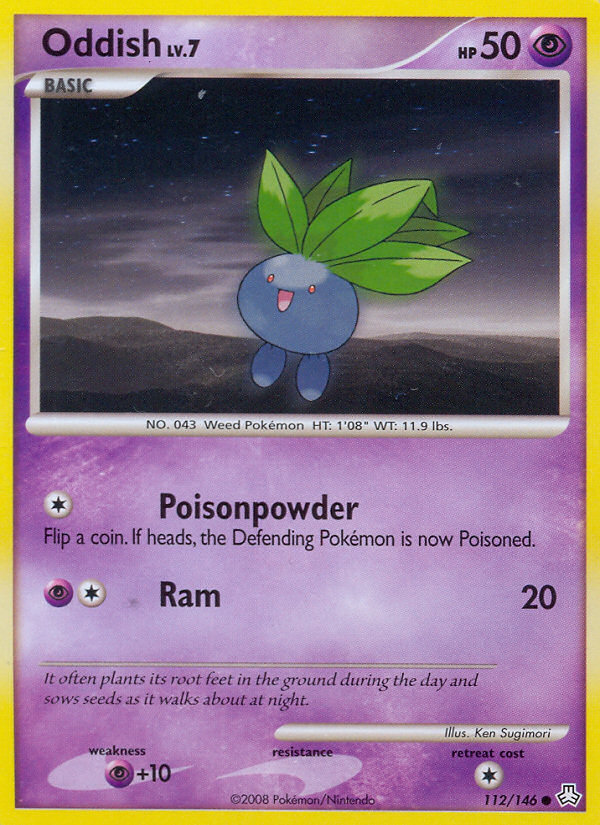 Legends Awakened Oddish #112/146