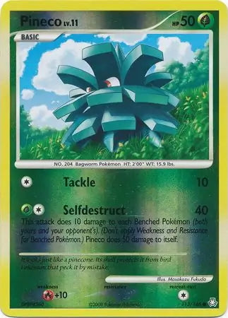 Legends Awakened Pineco #113/146 reverse holo