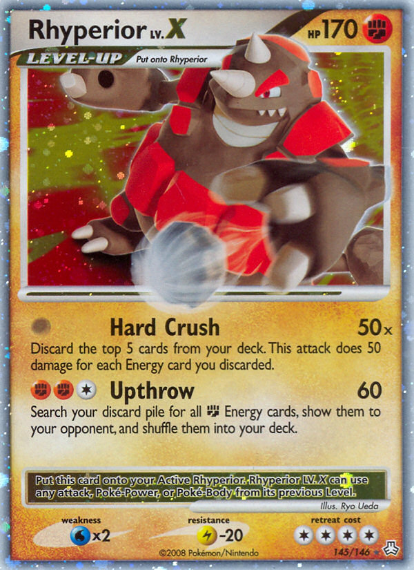 Legends Awakened Rhyperior LV. X #145/146