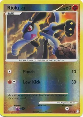 Legends Awakened Riolu #117/146 reverse holo
