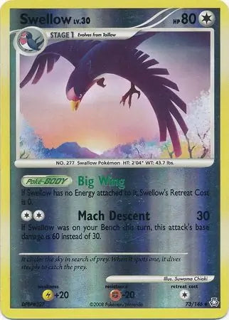 Legends Awakened Swellow #73/146 reverse holo