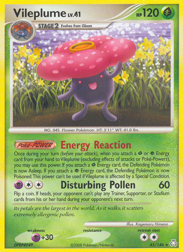 Legends Awakened Vileplume #45/146