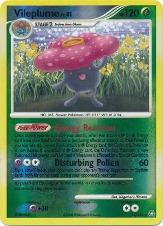 Legends Awakened Vileplume #45/146 reverse holo
