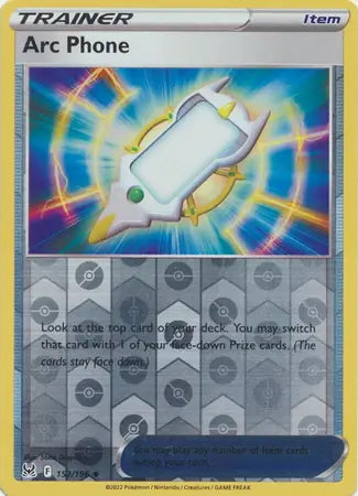 Lost Origin Arc Phone #152/196 reverse holo
