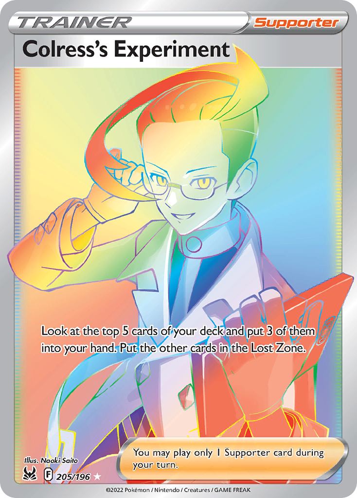 Lost Origin Colress's Experiment #205