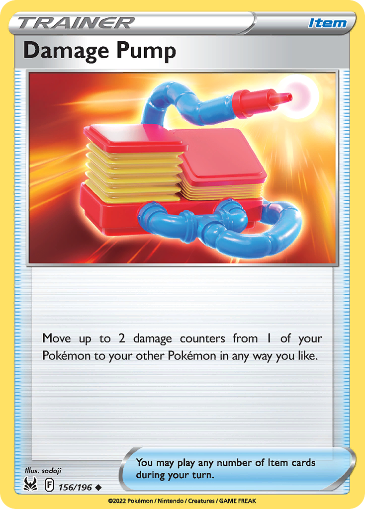 Lost Origin Damage Pump #156/196