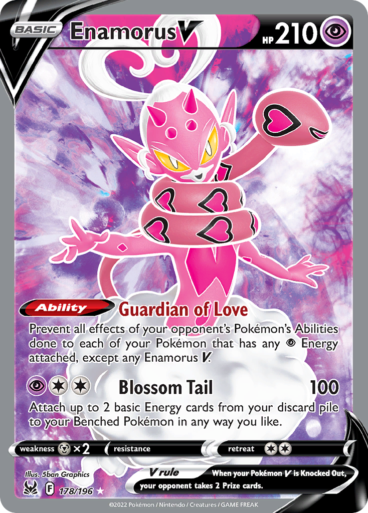 Lost Origin Enamorus V #178